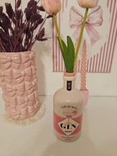 ♥ Blogger Original Gin No 01 Flasche Keramikvase Vase rosa pink 21cm NEU ♥