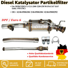 NEU Dieselpartikelfilter DPF Für Mercedes Benz A B CLA 200 220 CDI A2464906381