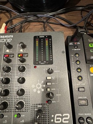 Allen & Heath Xone:62 4 Channel DJ Mixer Professional Analog Club