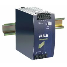 Puls Qt20.241 Dc Power Supply, 380/480V Ac, 24/28V Dc, 480 W, 20 A, Din Rail