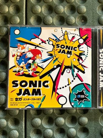 SONIC JAM an action game for the Sega Saturn software 1997 good disc condition