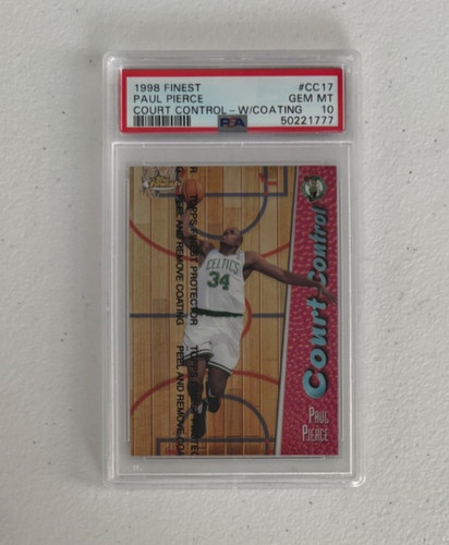 Paul Pierce #CC17 — 1998 Finest Court Control basketball card