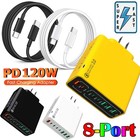 120W Type C Usb Phone Charger For Motorola Moto G 5G /Power/G Play/Stylus/Uw