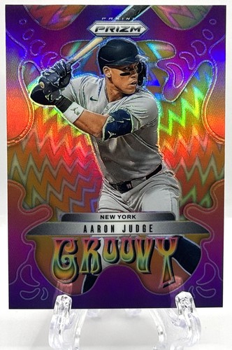 Panini Prizm Aaron Judge Groovy #3 2025 Case Hit SSP