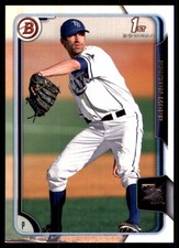 Benton Moss 2015 Bowman Draft #35 Rays MLB READ FREE SHIPPING AutographDen