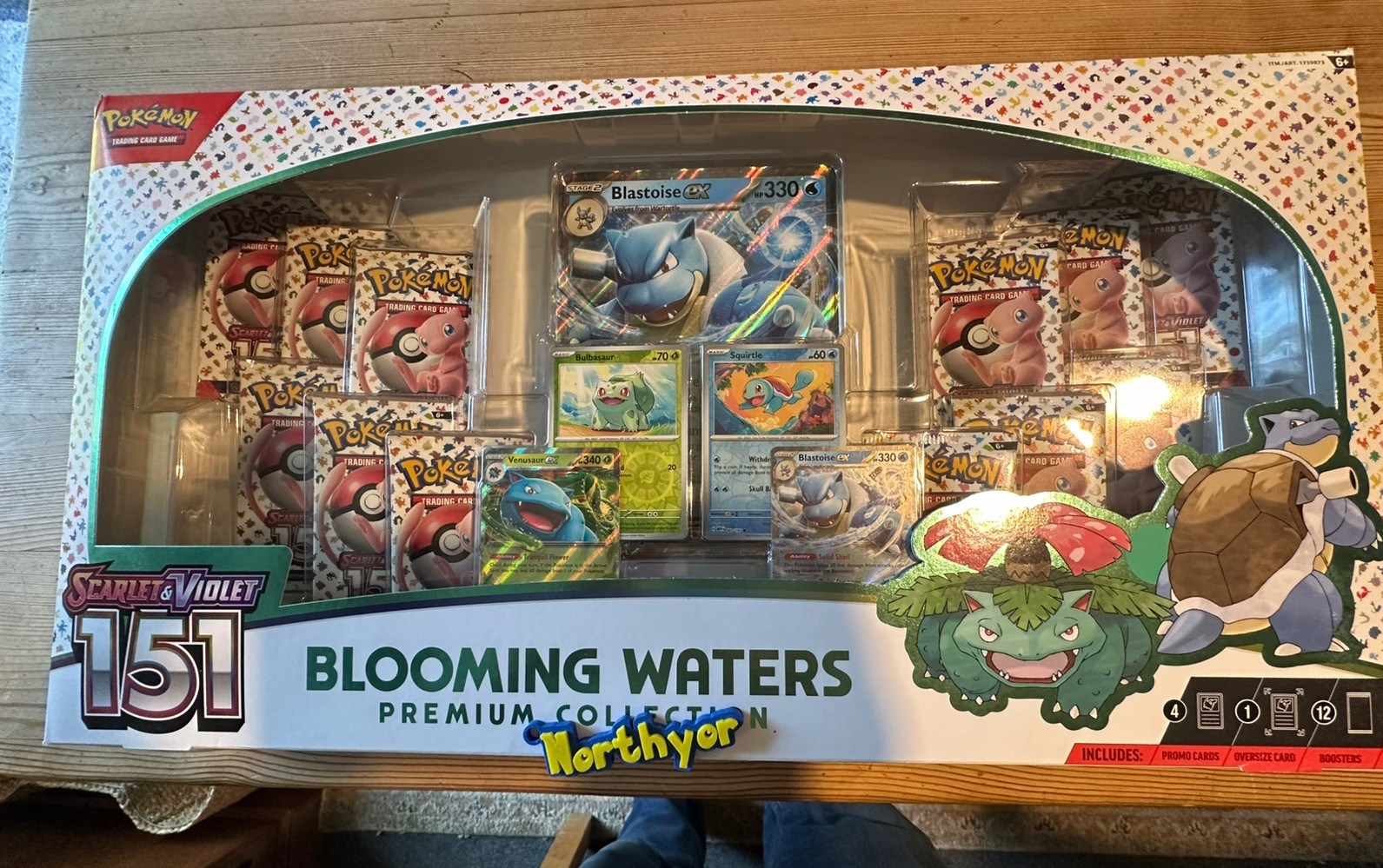 Pokémon TCG Scarlet & Violet 151 Blooming Waters Premium Collection New Sealed