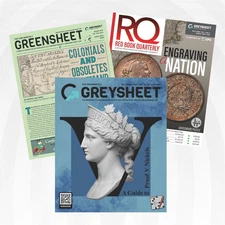 Sample Pack of Greysheet  Current Coin and Currency Pricing Guides