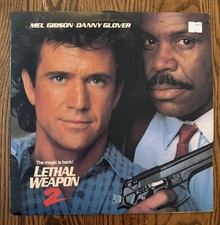 Lethal Weapon 2 1992 Laserdisc Widescreen Extended Play 11876 Free Shipping