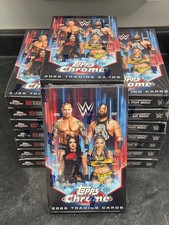 2026 WWE Topps Chrome Hobby 16X SEALED BOX LOT - FREE FEDEX SHIPPING