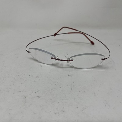 MARCHON Airlock 2 720 42 150mm Pink Rimles Eyeglasses W416
