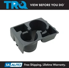 TRQ Front Center Console Mounted Dual Cup Holder for Malibu New