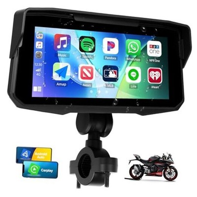  6.86   Motorcycle GPS Navigation System with Wireless CarPlay & Android P2