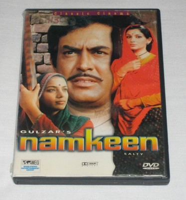 NAMKEEN (1982) DVD  *NO English Subtitles*  Gulzar, Shabana Azmi, Sanjeev Kumar