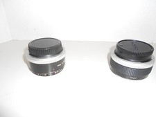 Canon Extension Tube FD Lens 25 and Rokunar Teleconverter for Canon FD 35mm