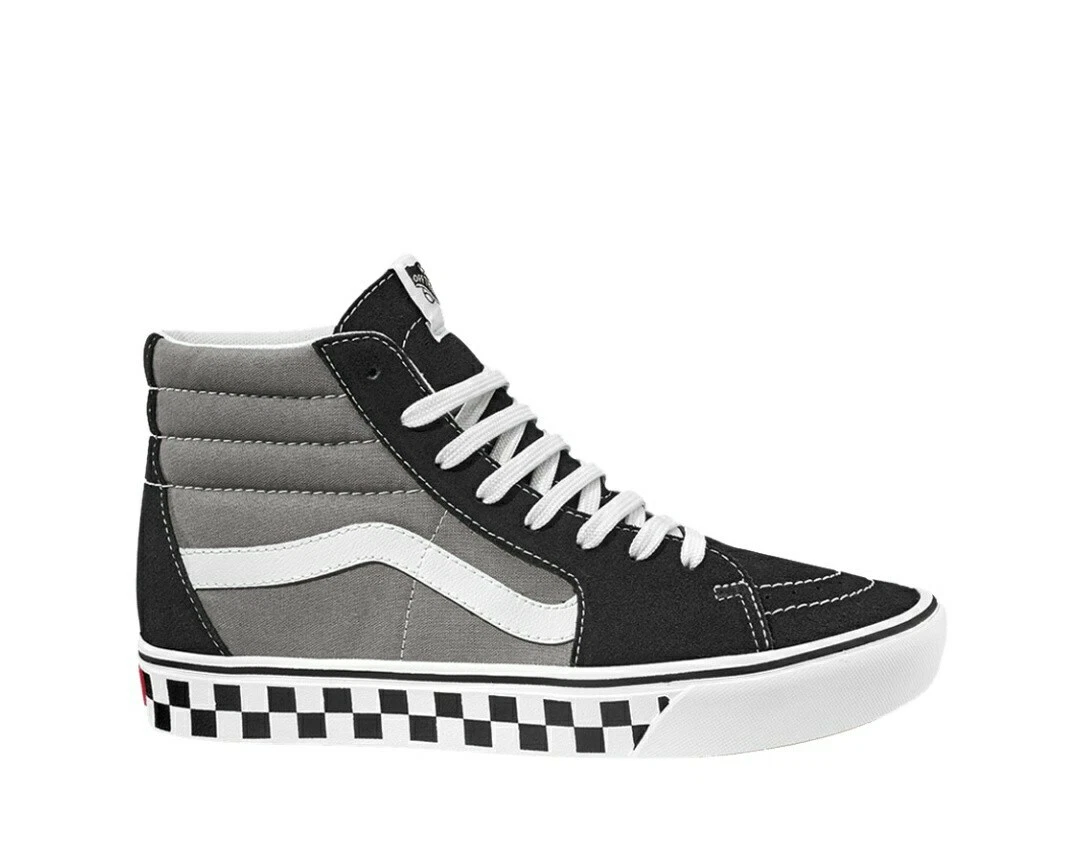 Vans sk8 best sale hi enfant gris