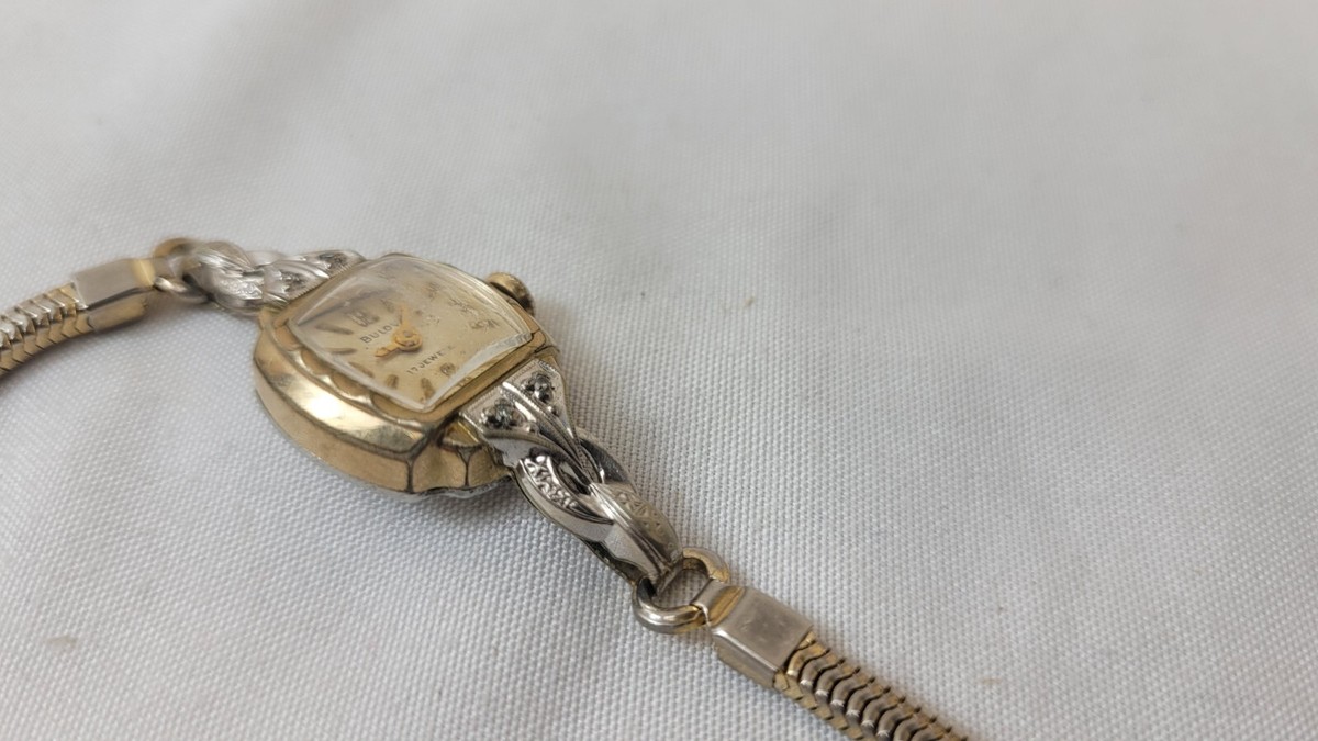 Vintage Bulova L3 Women\'s Watch C116555 - Untested Vintage Bulova L3 watch 12K GOLD Filled Ladies Not Working  main image 3