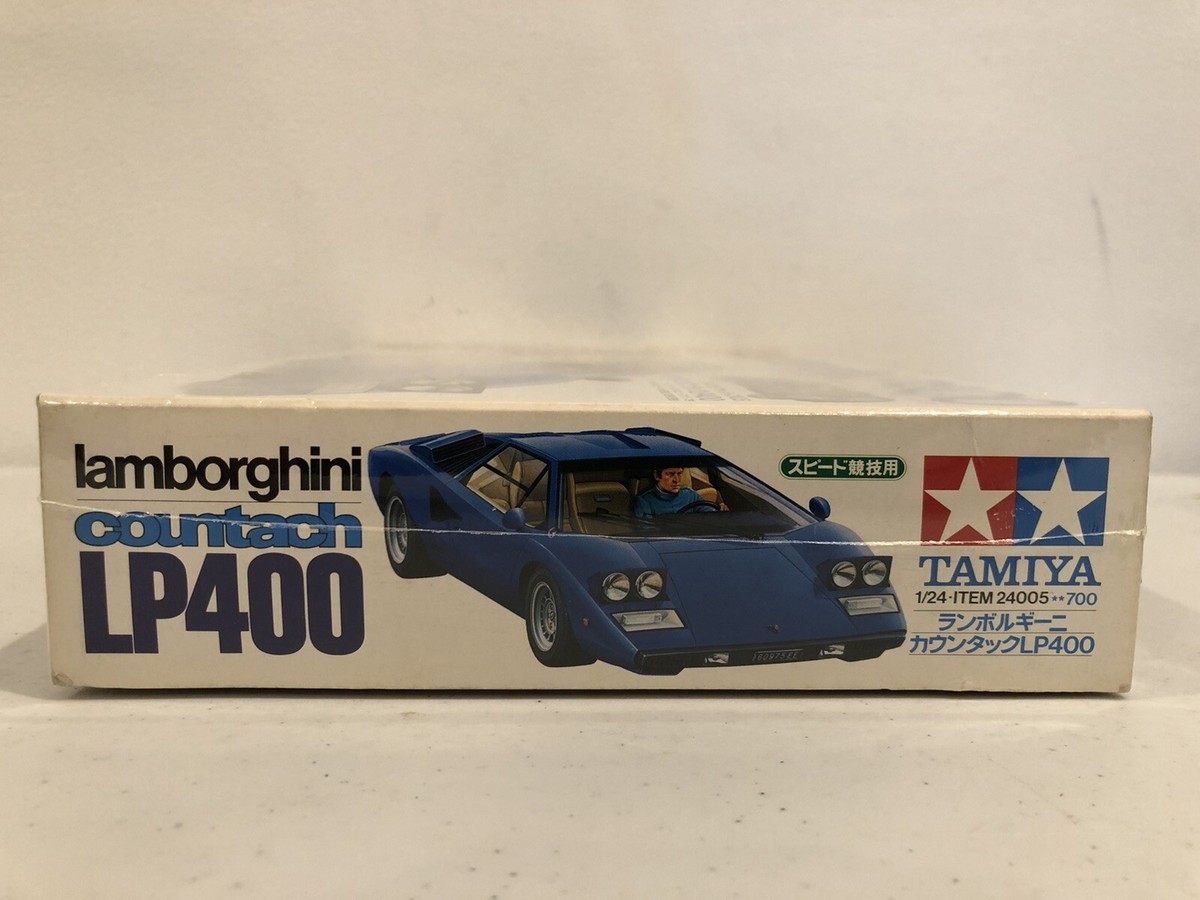自動車 Tamiya 1/24 Lamborghini Countach Tamiya 1/24 Lamborghini Linea Bertone Countach LP400 Motor