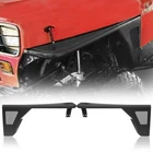 Pair Front Fender Flares Tube Armor Rocker Guards Fit 1987-1995 Jeep Wrangler YJ