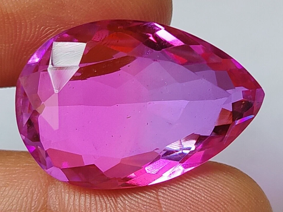 AAA+ Large Tourmaline Bi-Color 38.45 Ct. Pear Cut Loose Gemstone Gift for Women - Image 3 of 4