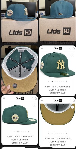 Yankees Fitted Hat “High Aces” Lids 