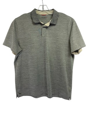 UNTUCK IT  Hannifer Men Sz XL  Grey Golf Polo Shirt (D39) NW/OTs