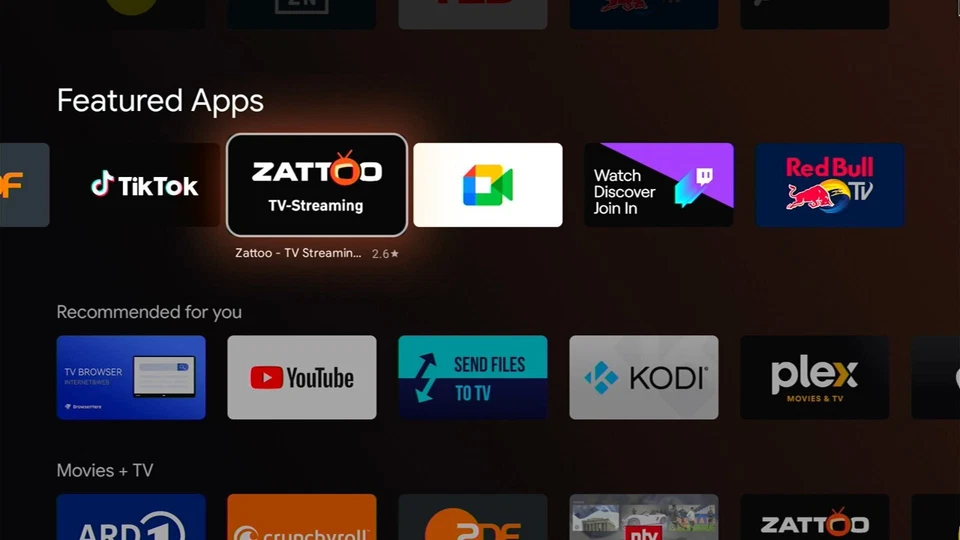 2025 Android 12 Fire Tv Stick Box 8K Wifi6 BT-Sprachfernbedienung YouTube + Apps - Bild 4 von 4