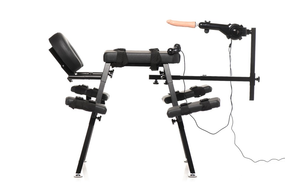 Obedience Chair With Sex Machine