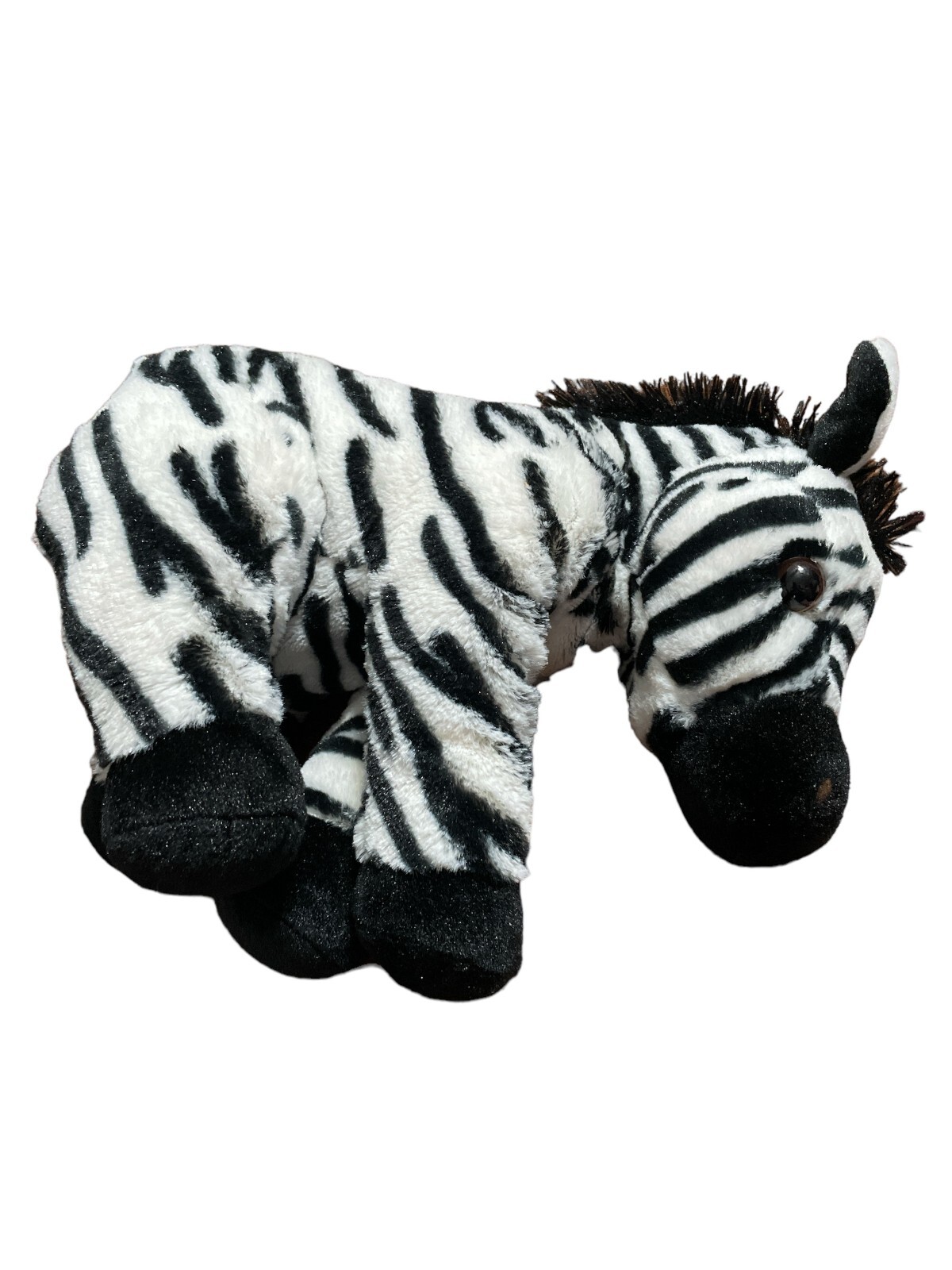 11 inch Zebra Wild Republic Plush K&M International Stuffed Animal eBay