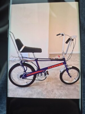 Chopper Bike Budgie Bike Purple Brand New Concourse Raleigh