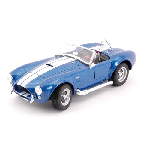 1965 SHELBY COBRA 427 S/C Welly Nex Models 1:24 Die Cast 24002W New - Immagine 2 di 3