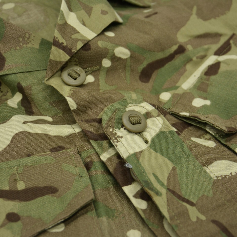 Veste De Combat MTP Multicam PCS De L'Armée Britannique (Édition Délivrée) - Occasion - Toutes Tailles