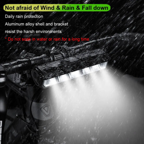 LED Front Rear Bike Light LED Bicycle Light Waterproof Headlight Quickly Ship - Picture 4 of 11