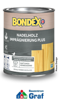 Bondex Nadelholz ImpräGnierung Plus Holzschutz Holzgrundierung 0,75 L /#87371600
