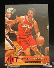 2002 Press Pass Gold Zone #G14 Rookie Jared Jeffries Indiana Hoosiers