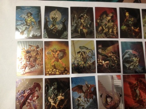 CARDS COMIC IMAGES ALL-CHROMIUM CONAN III ANNI '90 + OMAGGIO - Foto 2 di 6