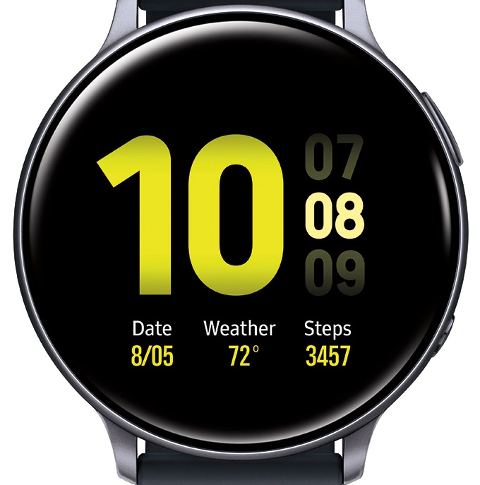 Samsung Galaxy Watch Active 2 44mm WiFi Only Aqua Black NO BAND eBay