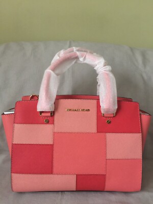 Michael Kors Selma Satchel Pink Grapefruit