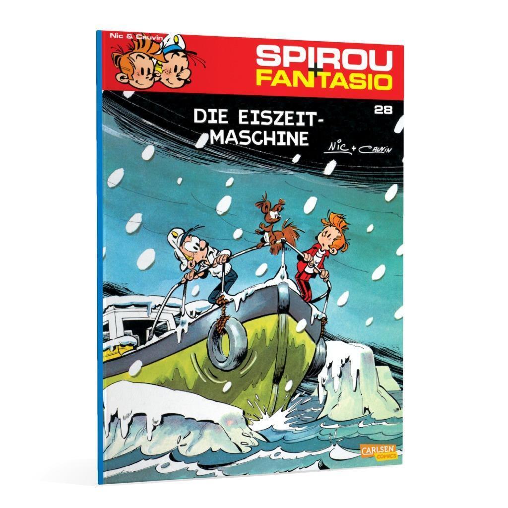 Thumbnail - Spirou Und Fantasio 28. Die Eiszeit-maschine Nic Broca