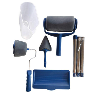 Paint Runner Pro Roller 6stk Pinselset für die Raummalerei Wandgriff Dekoratio