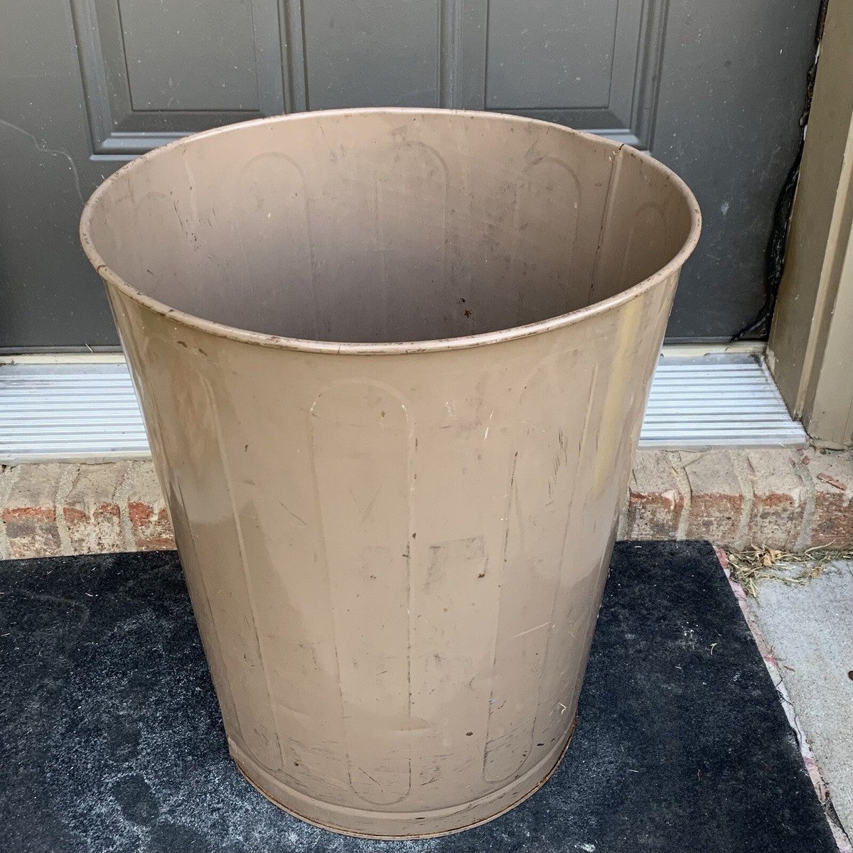 SEVENSTAR　TRASH CAN  VINTAGE SEVENSTAR TRASH CAN VINTAGE Nine Stars Stainless Steel