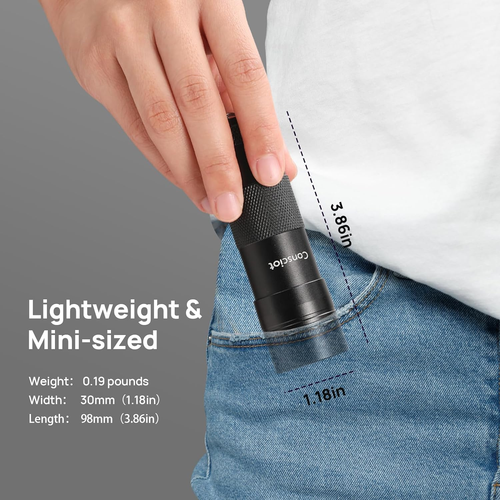2 Pack UV Flashlight Black Light – 12 LED Mini Pet Urine Detector 395nm Torch - Picture 5 of 12
