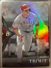 ⚾ 2014 Topps Bowman Platinum Baseball Base Card #2 Mike TROUT ⚾