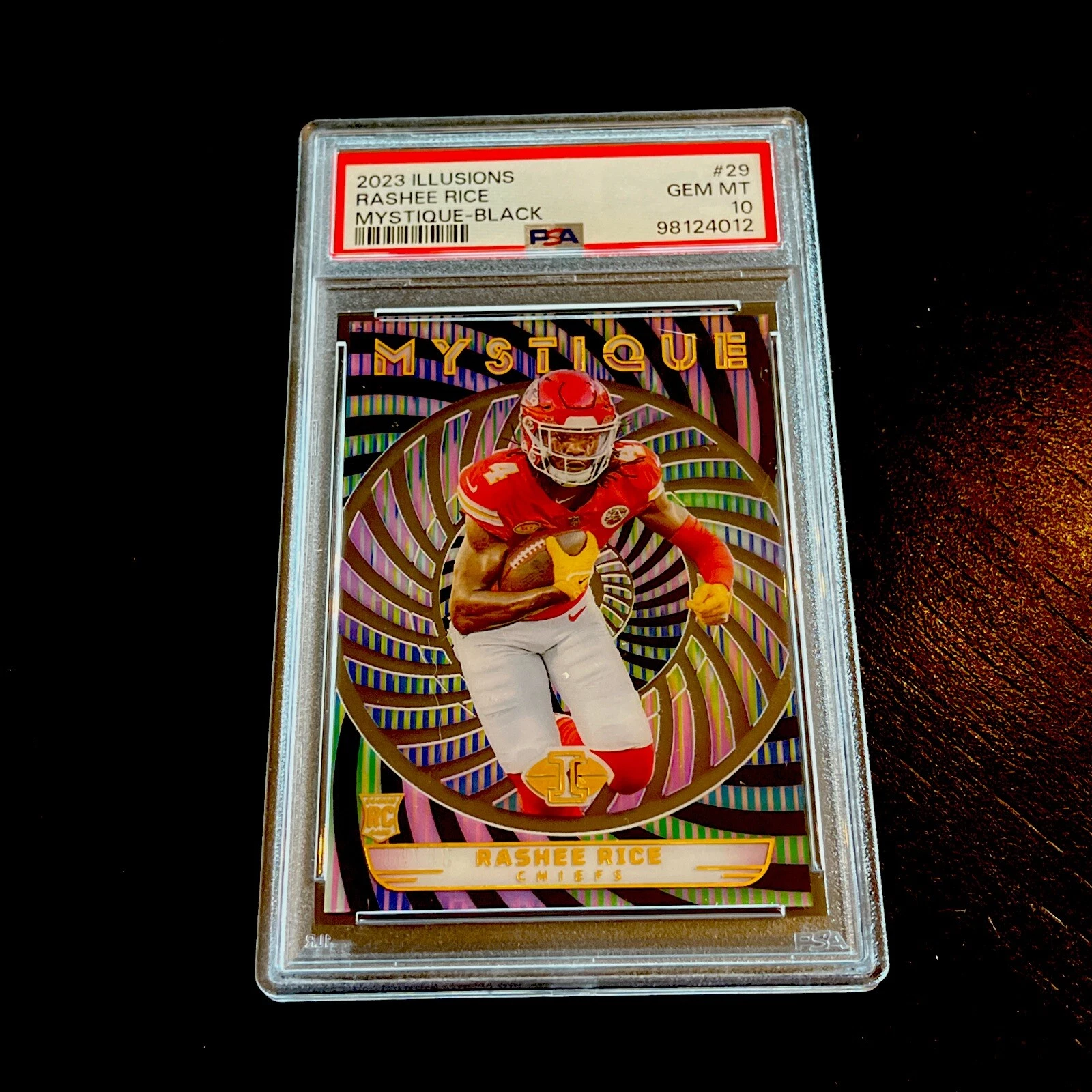 Rashee Rice Panini Illusions Mystique #29 Black