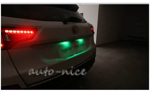 Kit de luces interiores LED verdes premium 9X para Toyota Camry 2007-2011 - Imagen 5 de 8