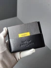 Genuine BREITLING Black Leather Holder And Warranty Card And Booklet