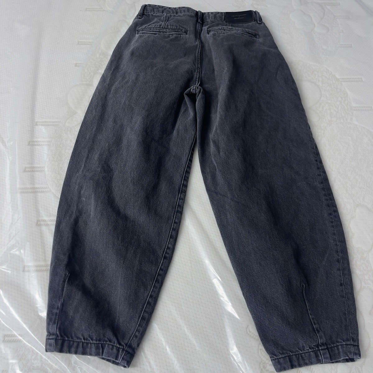 【KOOLOSET】Ray Washed Balloon Denim Zara 90's Balloon Jeans High Rise Sawyer Baggy Boyfriend