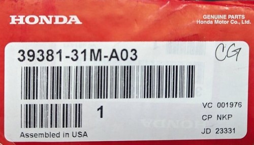Genuine Acura ADS Unit 39381-31M-A03 - Picture 4 of 4