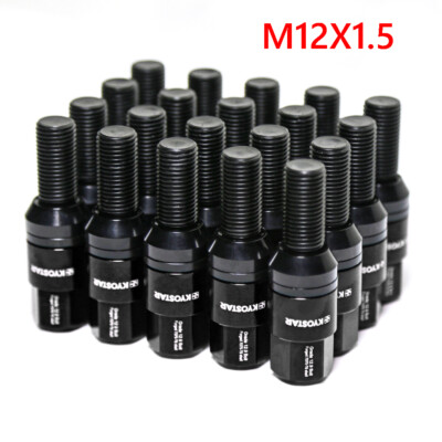 Radbolzen Radschraube Carbon Steel Lug Bolt x20 for BMW E46 325 E90 E39 E60 E53