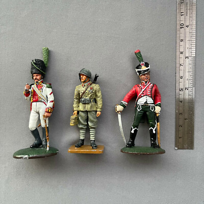 Lot De 10 Soldats En Plomb DELPRADO – Figurines Anciennes état Neuf