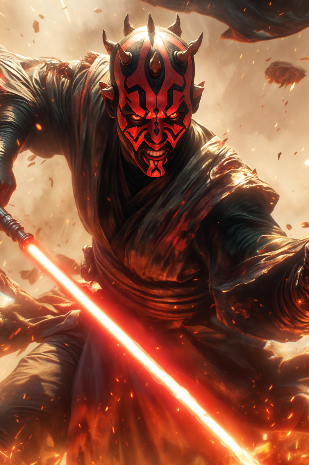DARTH MAUL 09 Fine Art Print 13x19 Limited 1/30 Star Wars Sith
